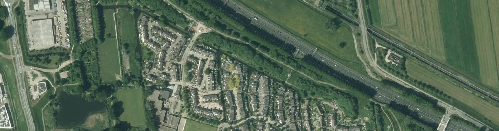 Luchtfoto van Buitengebied Molenvliet