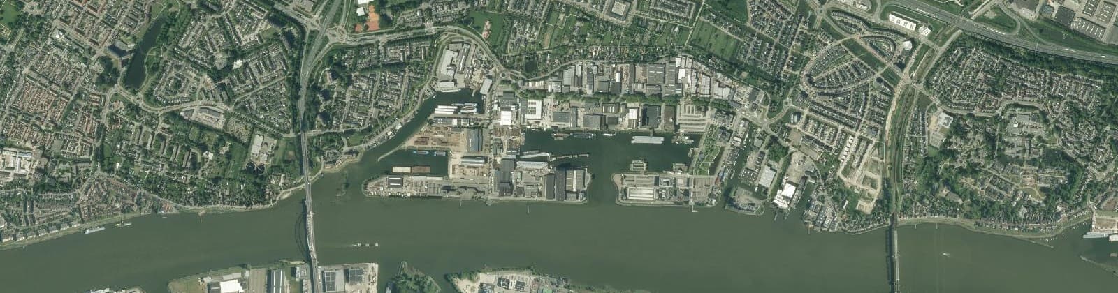 Luchtfoto van Bedrijventerrein Oosteind en Ketel