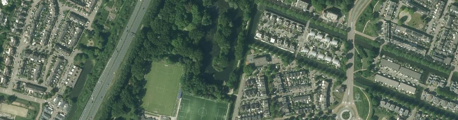 Luchtfoto van Sportpark Oostpolder