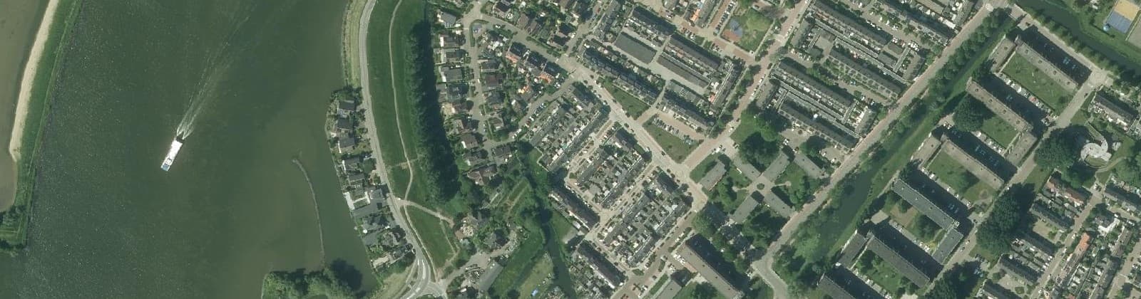 Luchtfoto van Bedrijventerrein Slobbengors De Werven