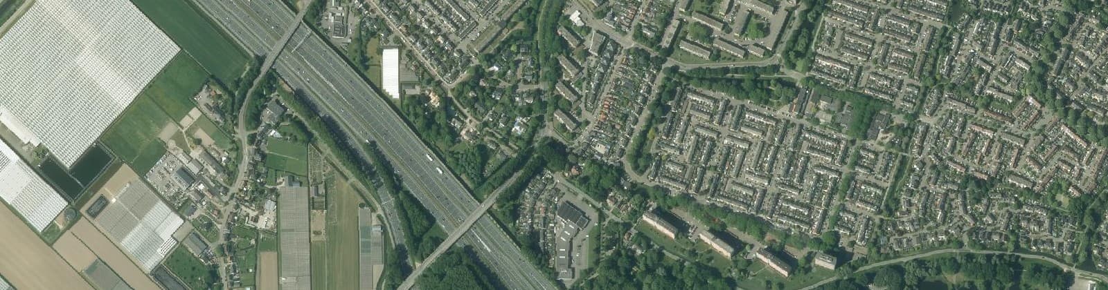 Luchtfoto van Oost