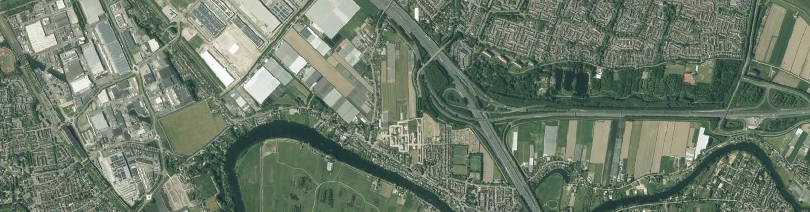 Luchtfoto van Rijsoord