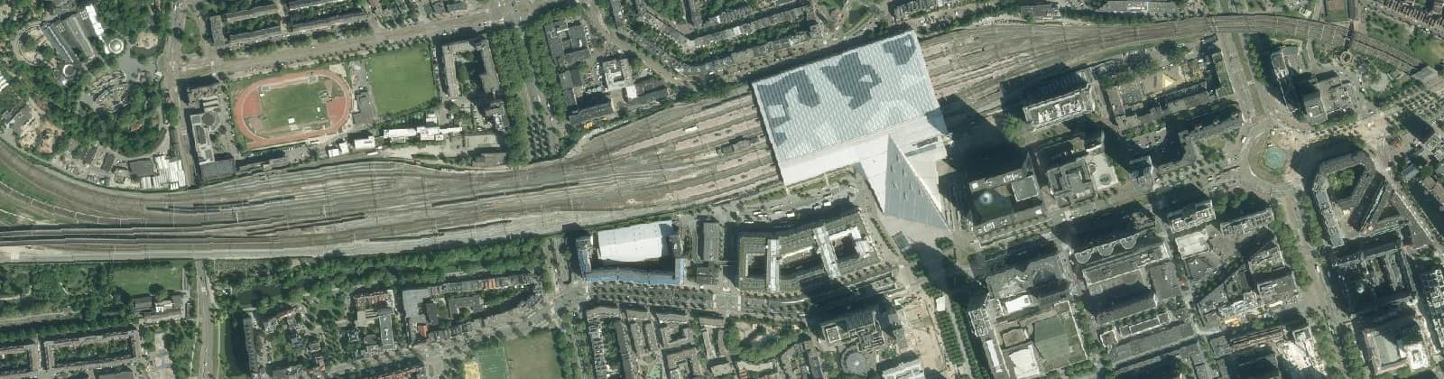Luchtfoto van Cs Kwartier