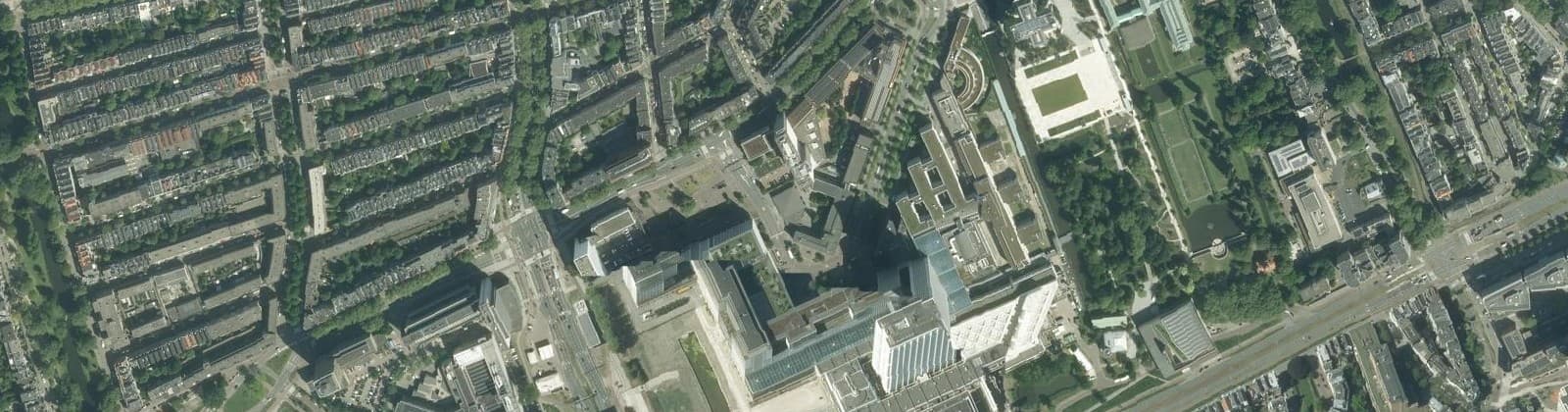 Luchtfoto van Dijkzigt