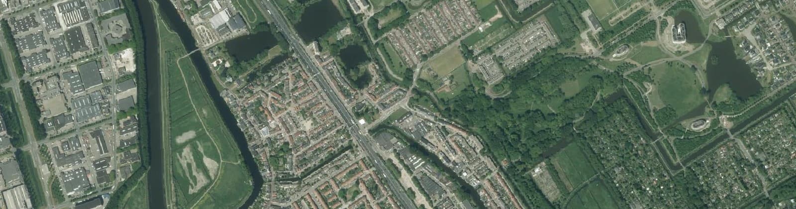 Luchtfoto van Overschie