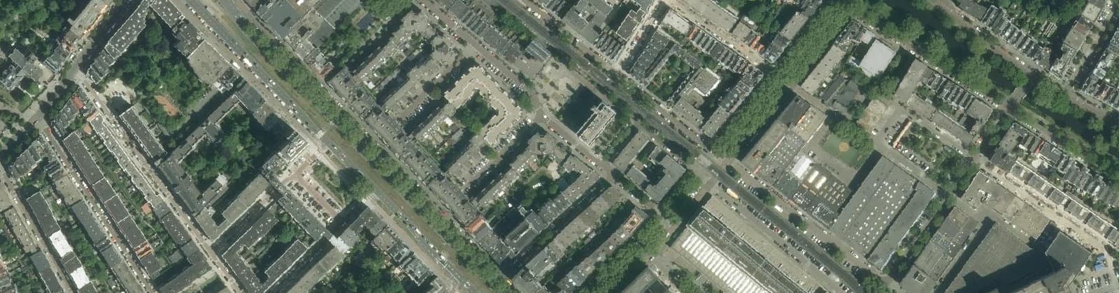 Luchtfoto van Agniesebuurt