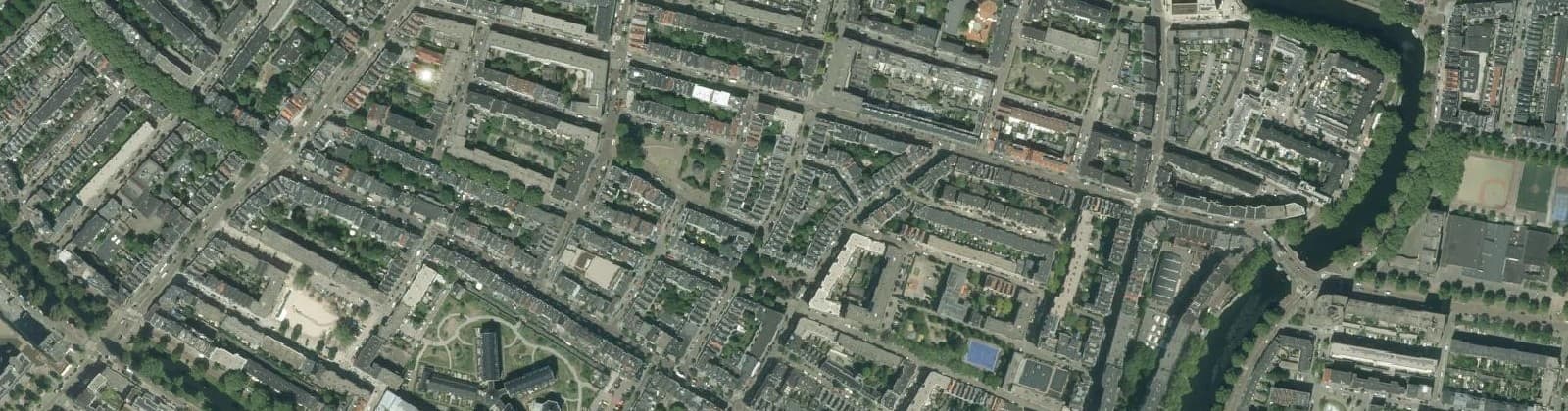 Luchtfoto van Oude Noorden