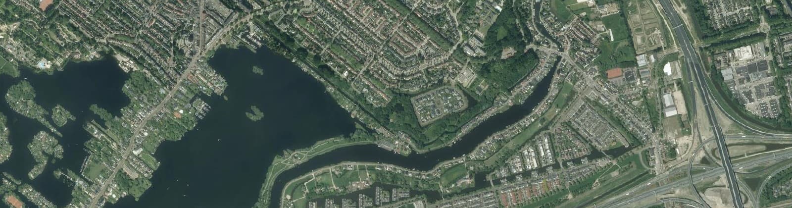 Luchtfoto van Terbregge