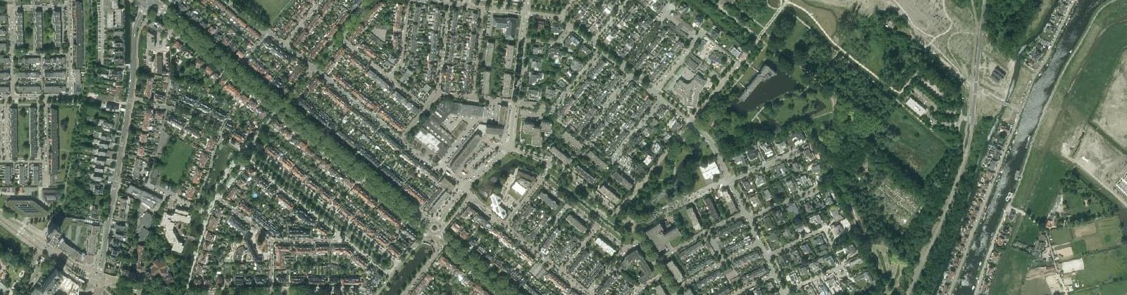 Luchtfoto van Molenlaankwartier