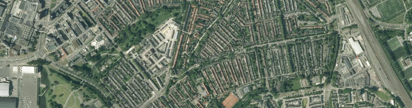 Luchtfoto van Vreewijk