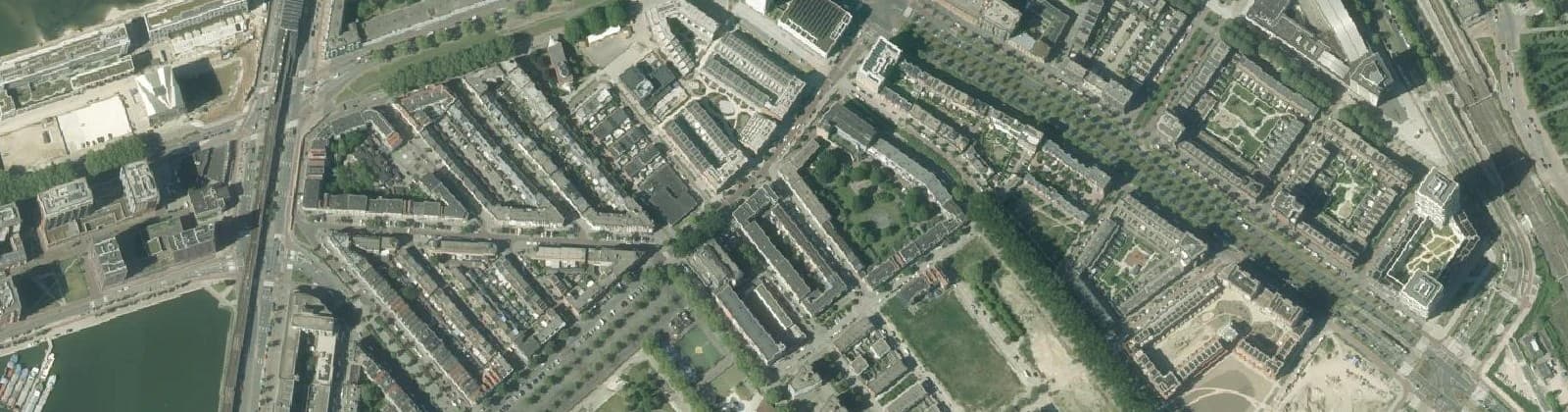 Luchtfoto van Afrikaanderwijk
