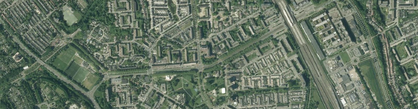 Luchtfoto van Lombardijen