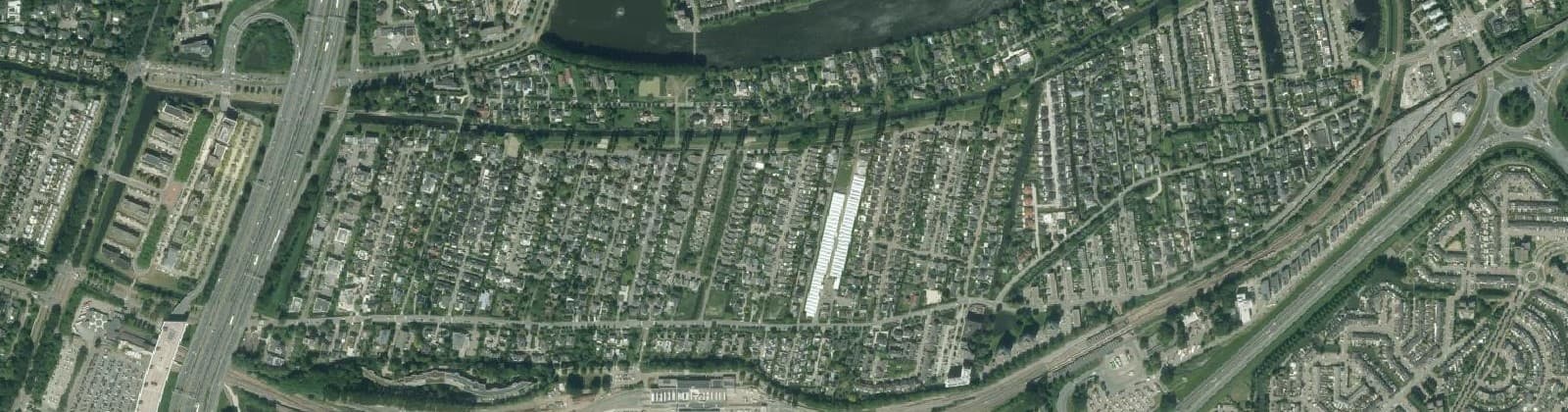 Luchtfoto van 's-Gravenland