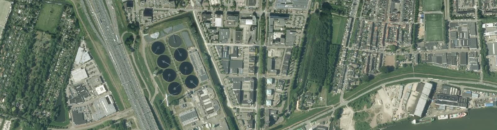 Luchtfoto van Kralingseveer