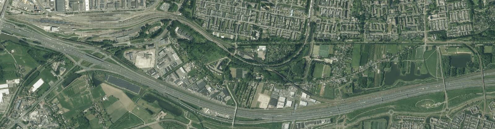 Luchtfoto van Charlois Zuidrand