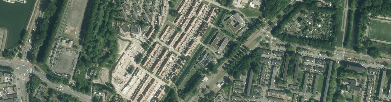 Luchtfoto van Wielewaal