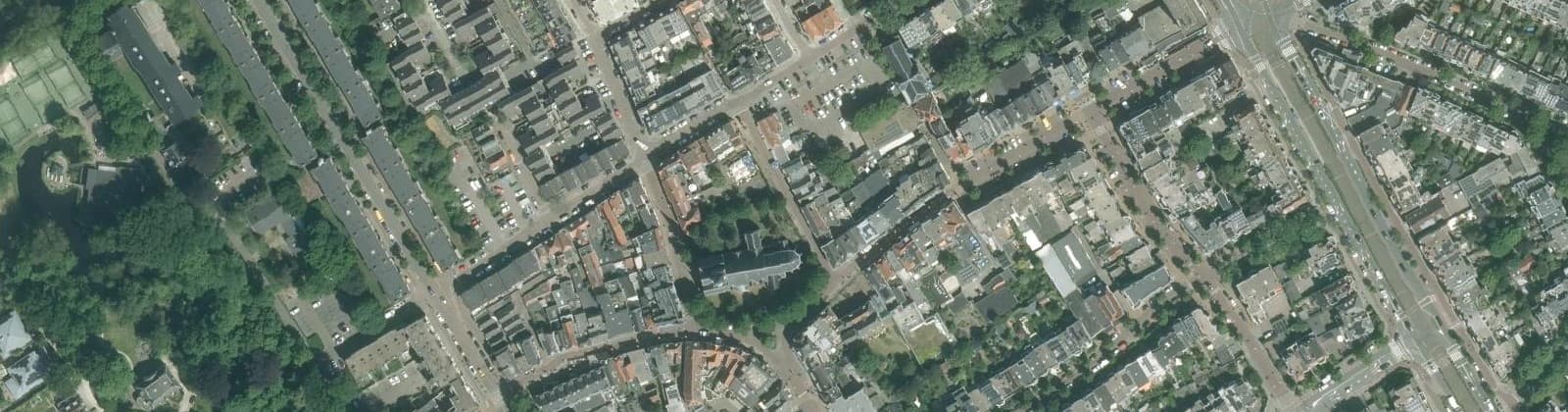 Luchtfoto van Oud-Rijswijk