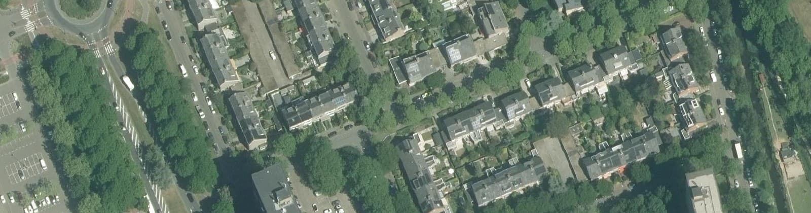 Luchtfoto van Presidentenbuurt