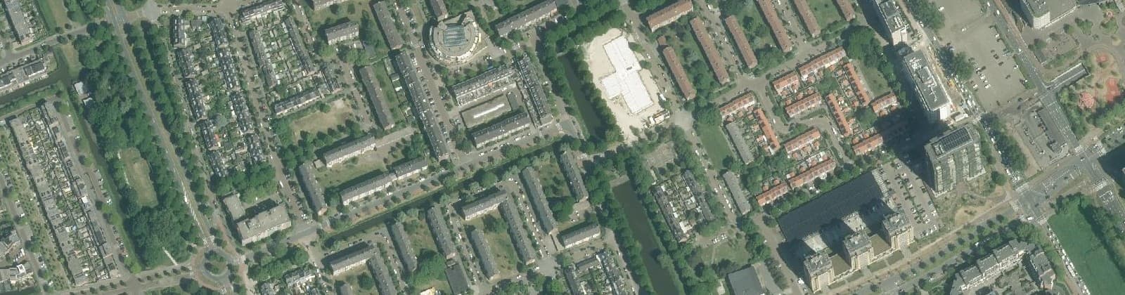 Luchtfoto van Ministerbuurt
