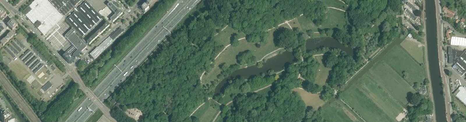 Luchtfoto van Elsenburg