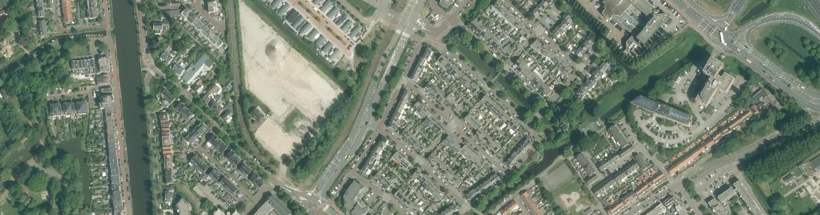 Luchtfoto van Vrijenban