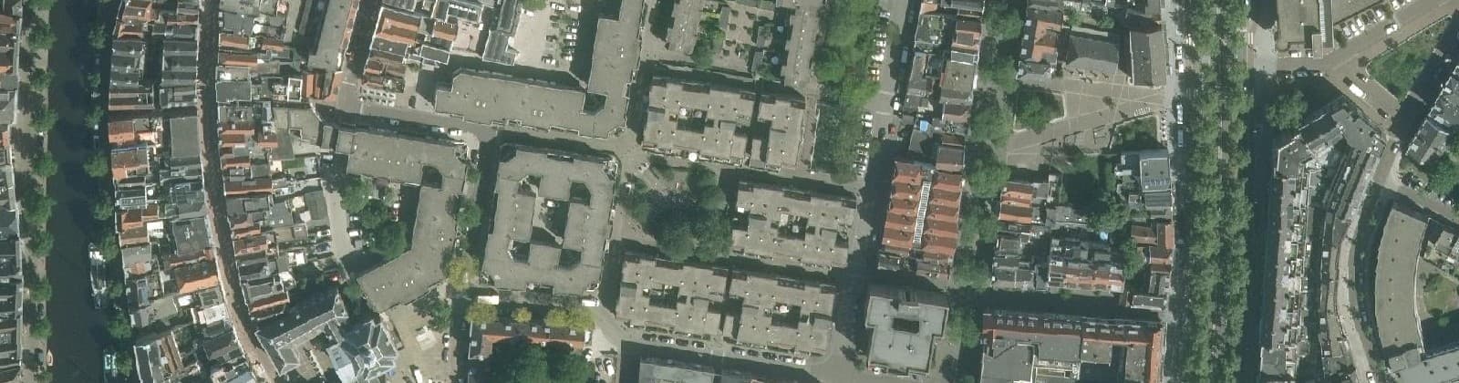 Luchtfoto van Binnenstad