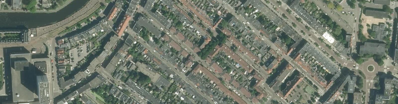 Luchtfoto van Singelkwartier