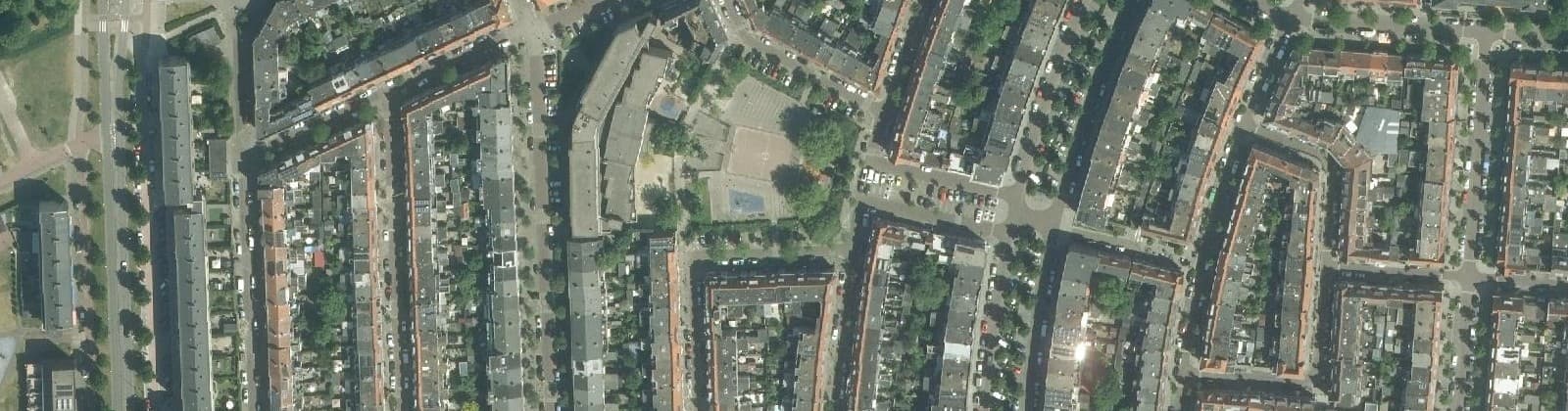 Luchtfoto van Schildersbuurt