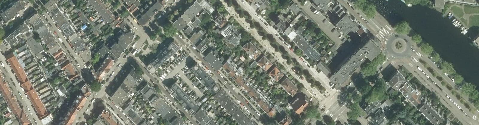 Luchtfoto van Liduinabuurt