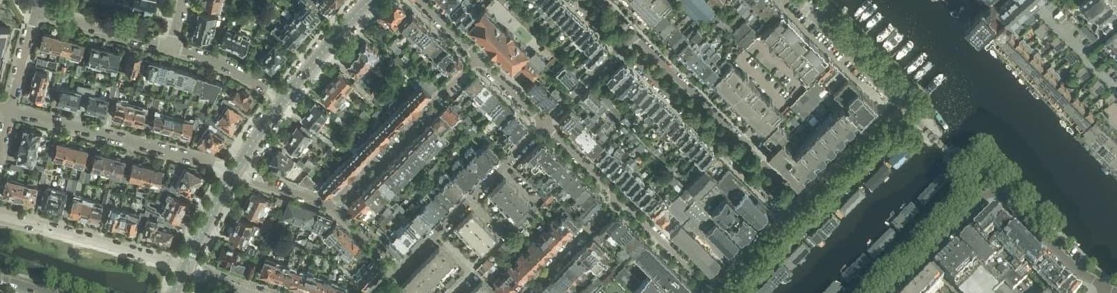 Luchtfoto van Nassaukwartier