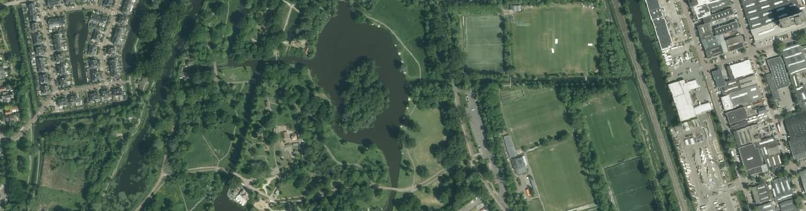 Luchtfoto van Beatrixpark