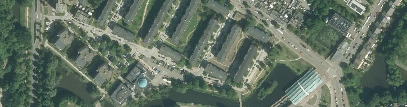 Luchtfoto van Troelstrabuurt