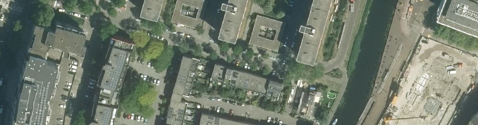 Luchtfoto van Hollandiabuurt