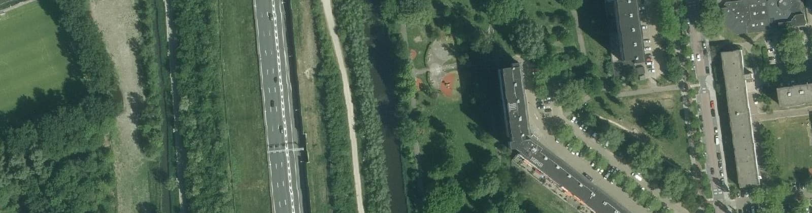 Luchtfoto van Van Beethovenbuurt