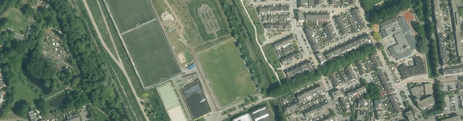 Luchtfoto van Ambachtenbuurt