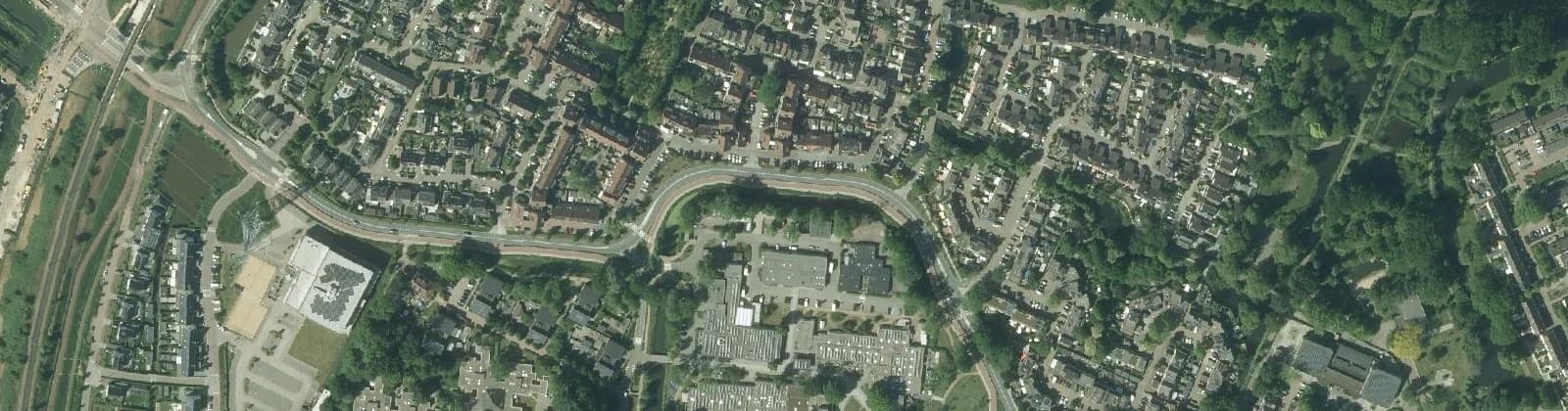 Luchtfoto van De Weren