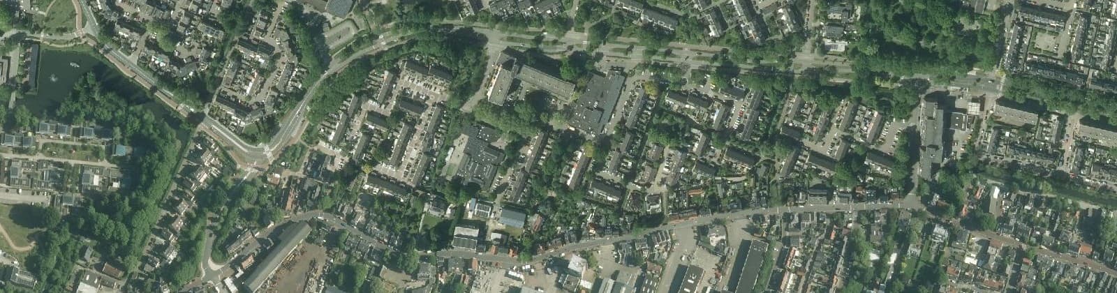 Luchtfoto van De Hoven