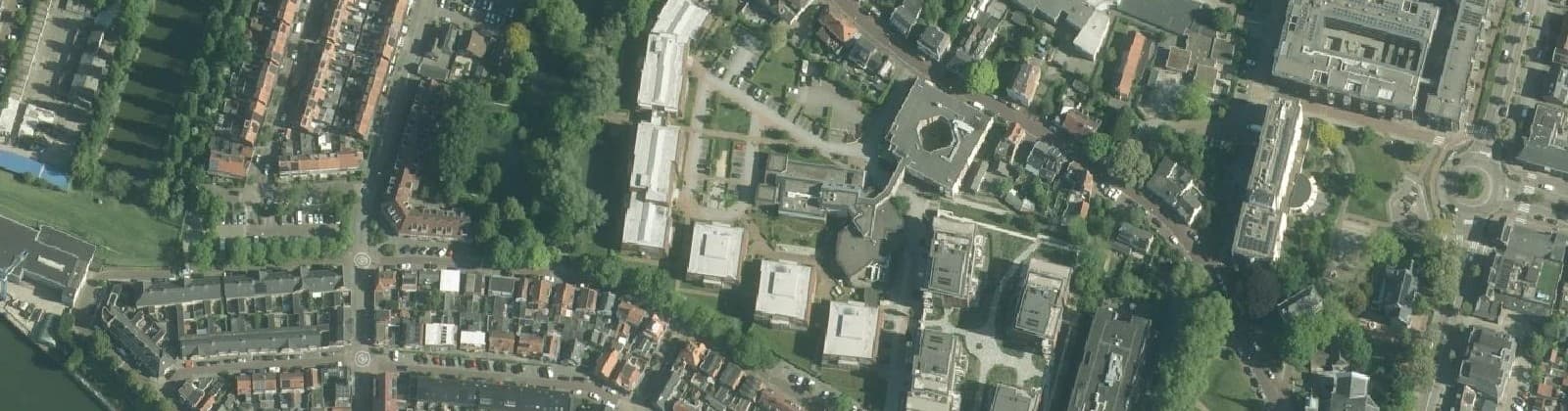 Luchtfoto van Kerkbuurt-West