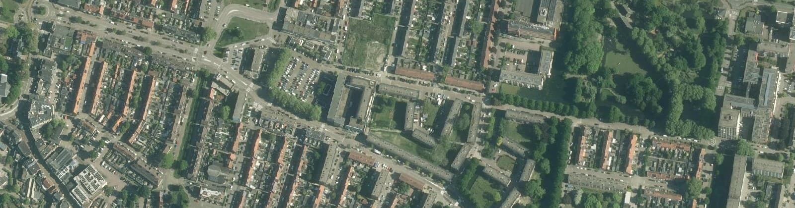 Luchtfoto van Winklerplein-Noord