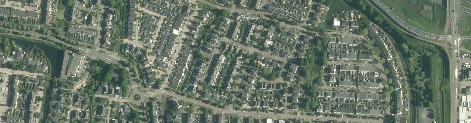 Luchtfoto van De Grienden