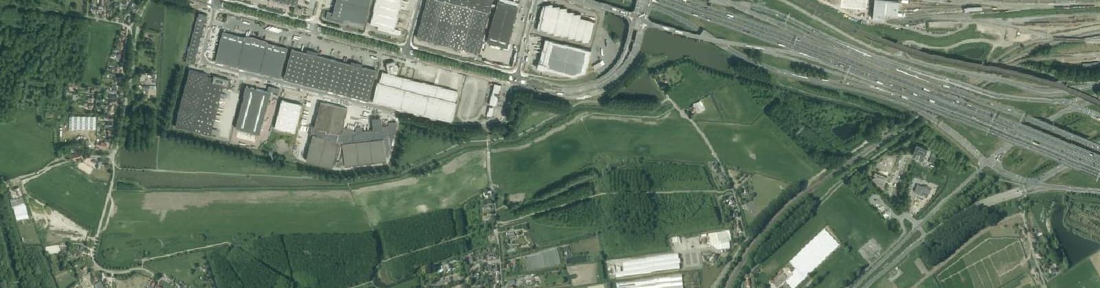 Luchtfoto van Buitengebied Rhoon-Noord