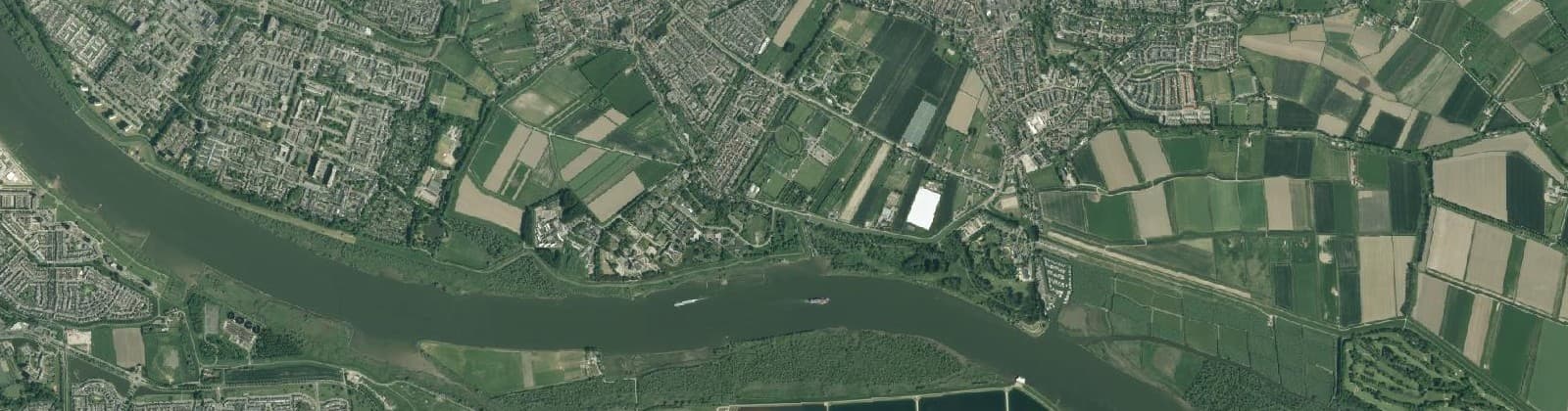 Luchtfoto van Polder Albrandswaard