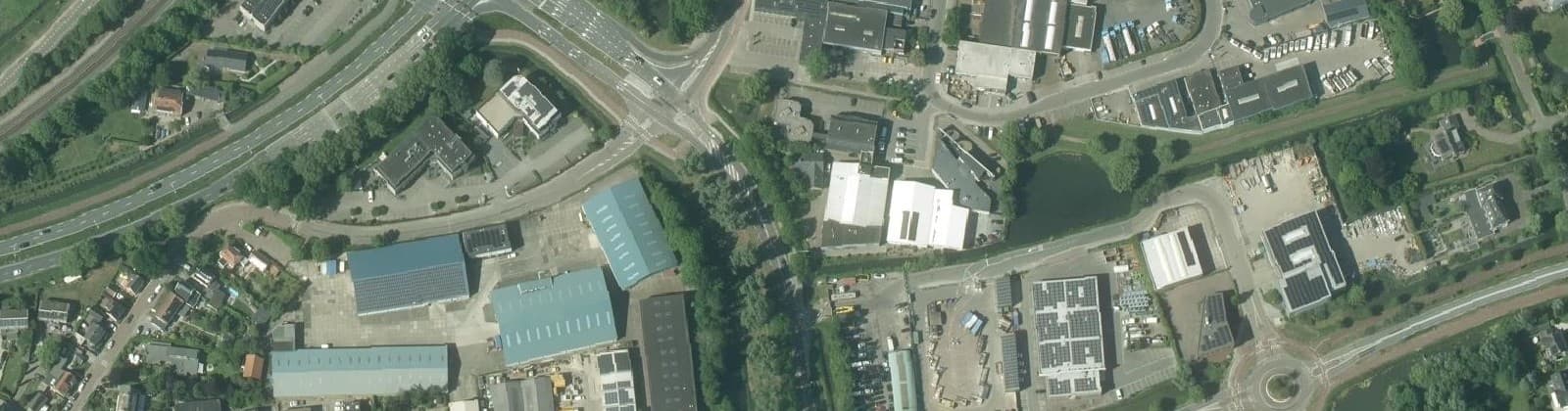 Luchtfoto van Overhoeken