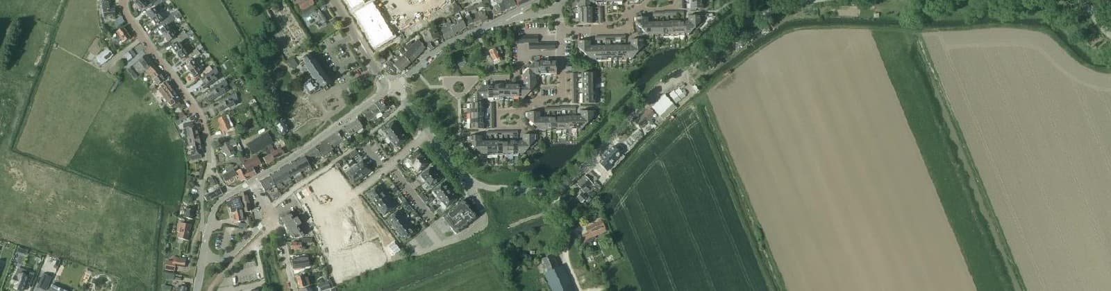 Luchtfoto van Tijsjesdijk