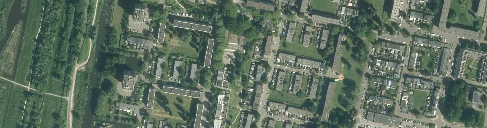 Luchtfoto van Lage Weide