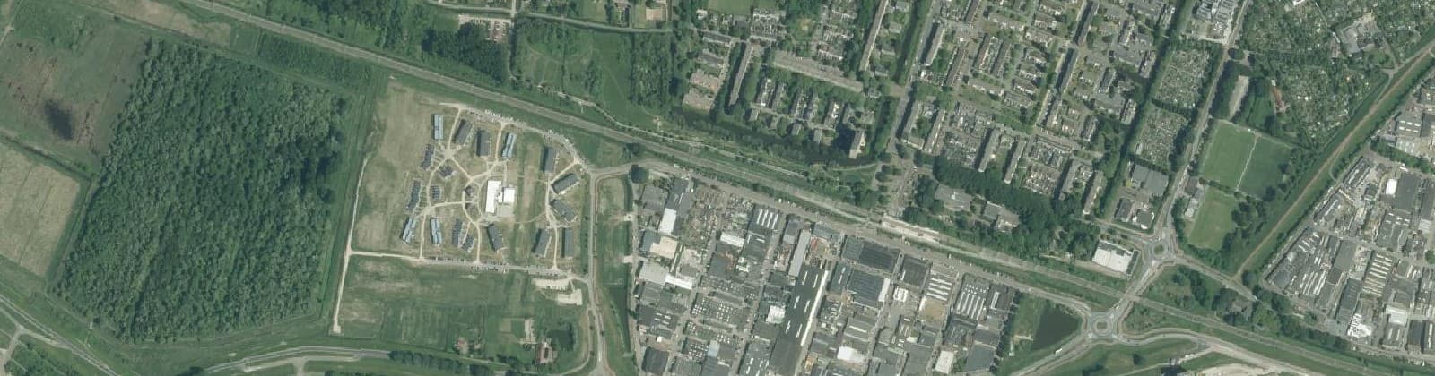 Luchtfoto van De Vergulde Hand