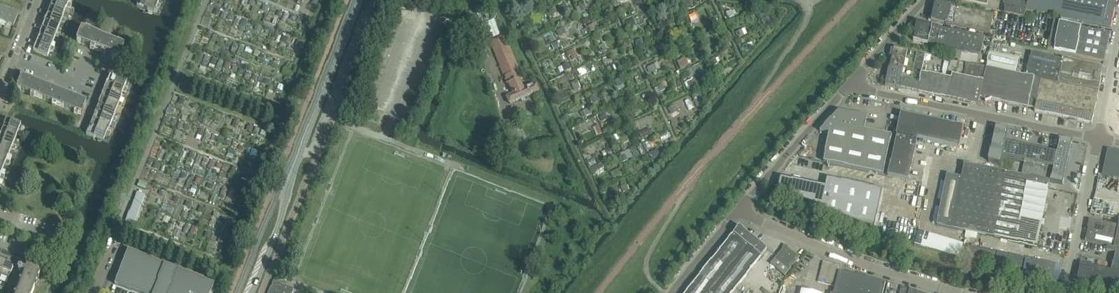 Luchtfoto van Park Zuidbuurt