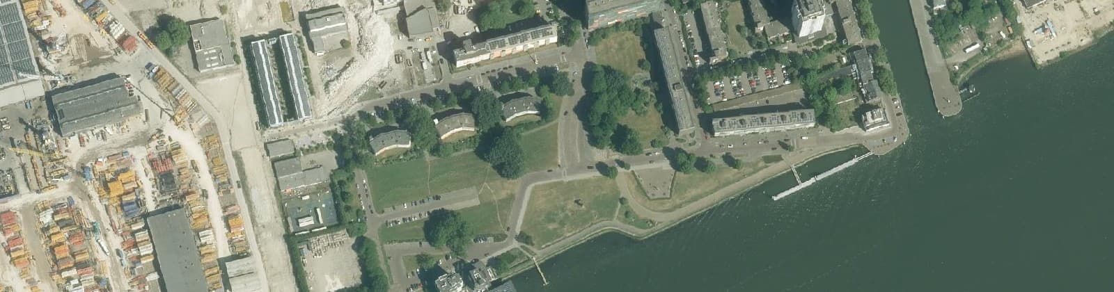 Luchtfoto van Maasboulevard