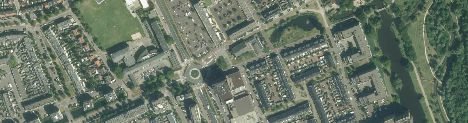 Luchtfoto van Babberspolder Oost