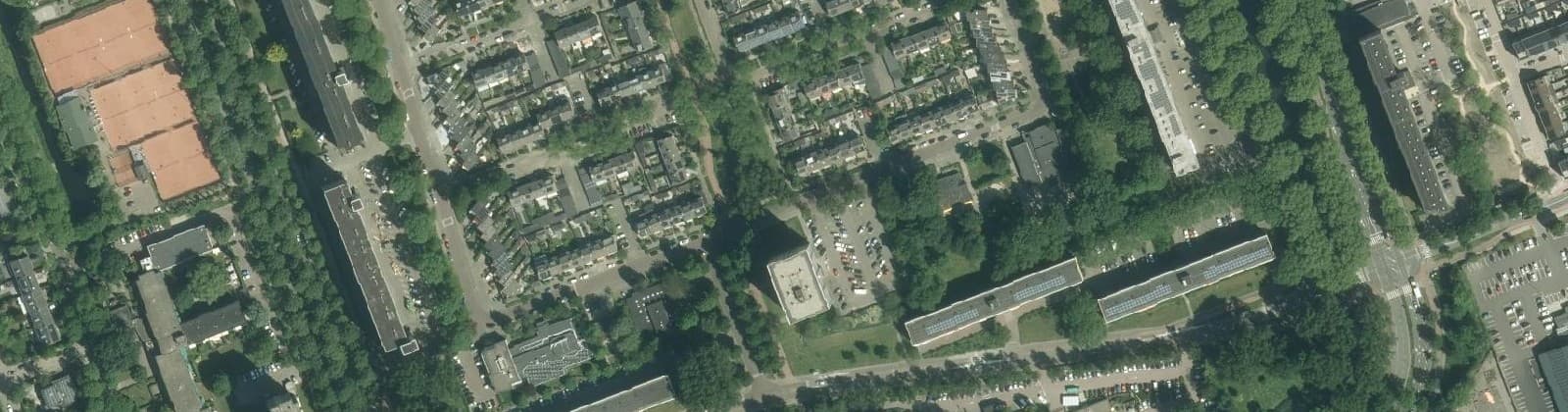 Luchtfoto van Statenbuurt